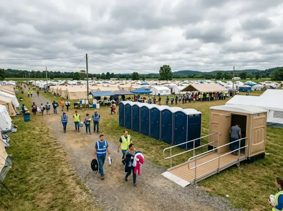 disaster-relief-camp-restrooms-010 — frequently asked questions, Dumpster & Portable Bathrooms Rental in Milford, MI